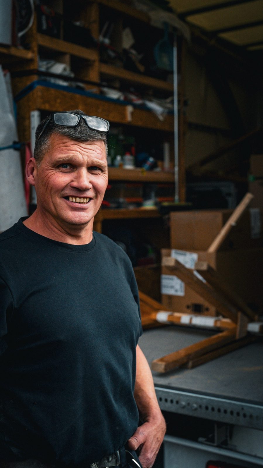 Portrait eines Krech-Service-Monteurs